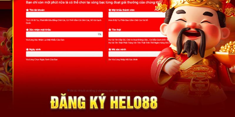 Hướng dẫn đăng ký tài khoản Helo88 cho newbie